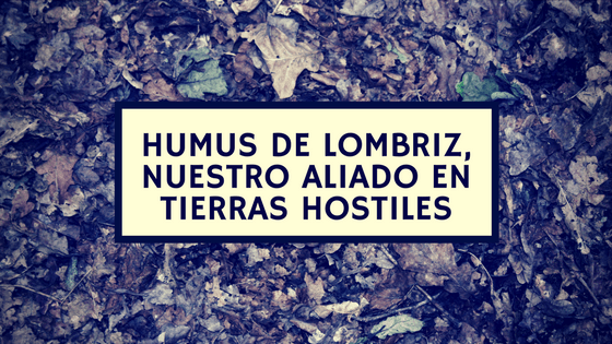 Humus de Lombriz, nuestro aliado en tierras hostiles