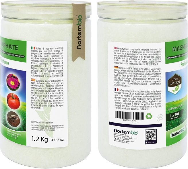 NortemBio Agro Sulfato de Magnesio Natural 5 Kg 1