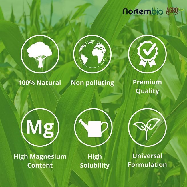 NortemBio Agro Sulfato de Magnesio Natural 5 Kg 3